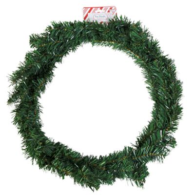Pine Wreath Green 16&quot;