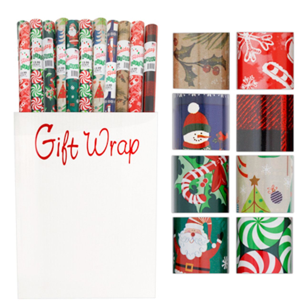 Christmas Gift Wrap 40 Sq Ft