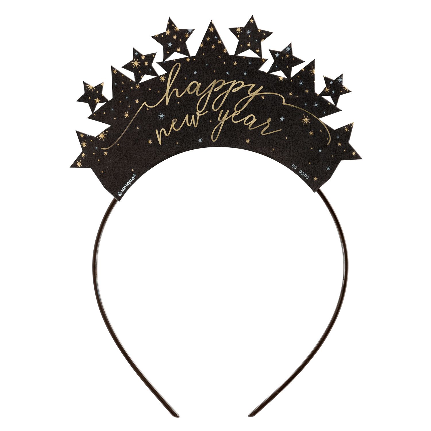 Disco New Year - Foil Stamped Headbands 4 Ct