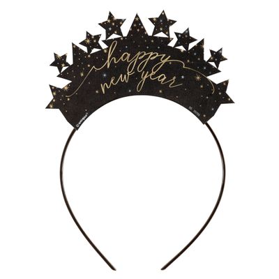 Disco New Year - Foil Stamped Headbands 4 Ct