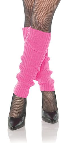 80&#39;s Leg Warmers, Color: Pink