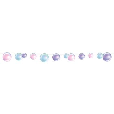 Bubbles Streamer / Banner 7&quot; x 8&#39;
