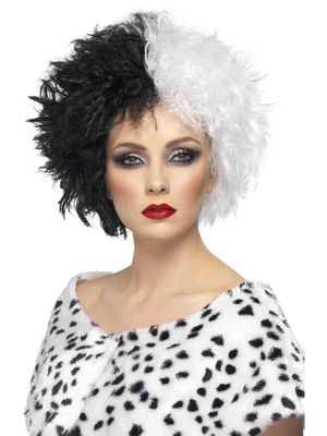 Evil Madame Wig -Black/White
