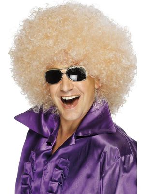Afro Mega Huge Wig Blonde