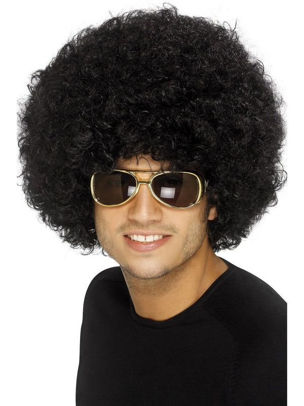 Afro 70&#39;s Funky Wig - Black