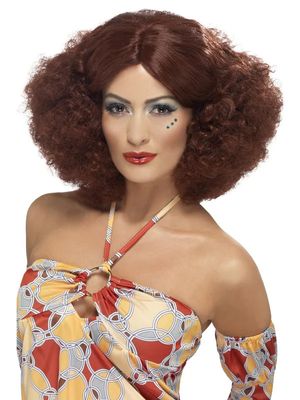 Afro 70&#39;s Parted Wig - Aubrun