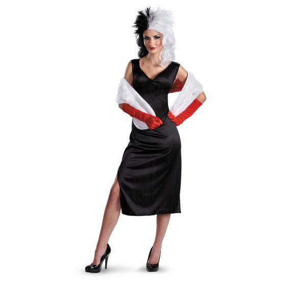 101 Dalmatians - Cruella De Vil Adult Womens L (12-14)