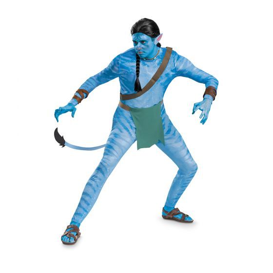 Avatar - Jake Sully Reef Look Deluxe Adult, Attribute: Mens, Size: M (38-40)