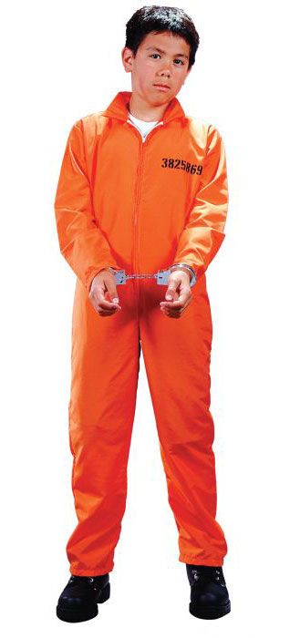 Got Busted Child - , Attribute: Boys, Size: Medium (8-10)