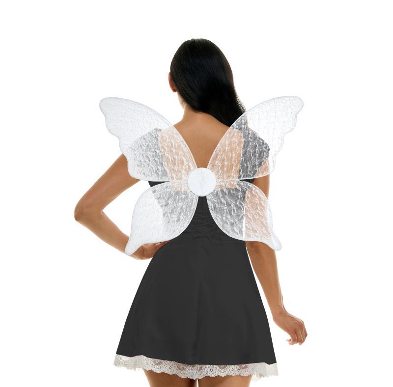 White Lace Butterfly Wings