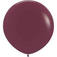 Deluxe Burgundy 3&#39; Latex Balloons - 2ct