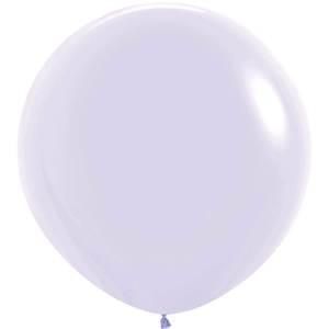 Pastel Matte Lilac 3&#39; Latex Balloons - 2ct