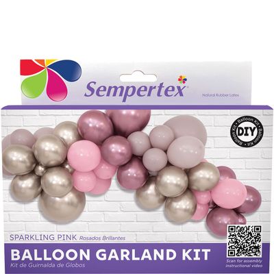 Balloon Garland Kit - Sparkling Pink Balloons