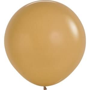 Deluxe Latte 3&#39; Latex Balloons - 2ct
