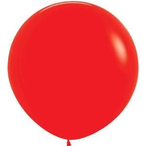 Fashion Red 3&#39; Latex Balloons - 2ct