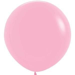 Fashion Bubble Gum Pink 3&#39; Latex Balloons - 2ct