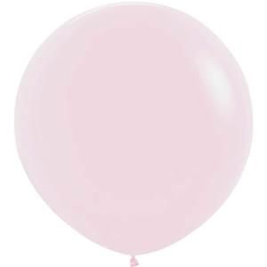 Pastel Matte Pink 3&#39; Latex Balloons - 2ct