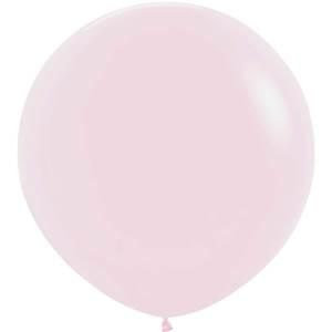 Pastel Matte Pink 3&#39; Latex Balloons - 2ct