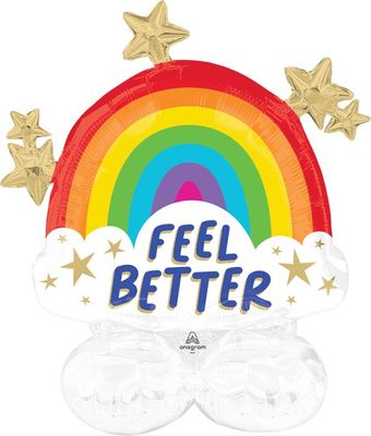 Rainbow Shine Feel Better - 30&quot; Airloonz Jr.