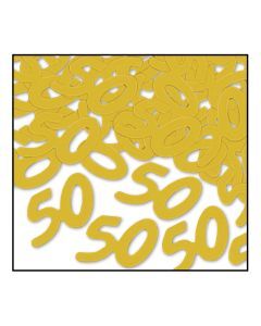 50 Gold Confetti