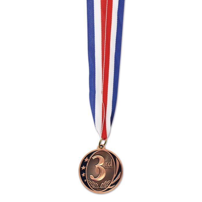 3rd Place Medal W/ Ribbon