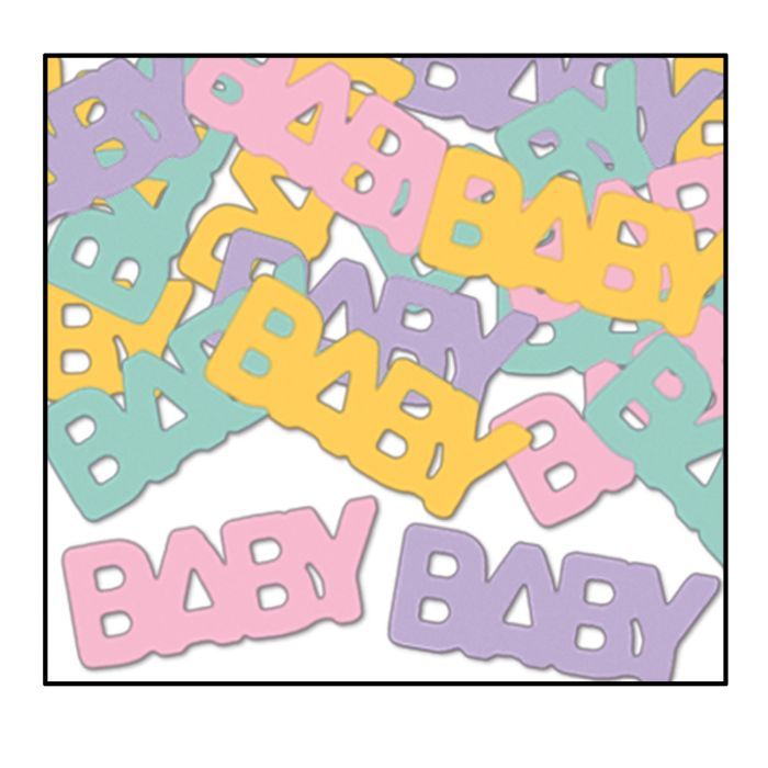 Baby Confetti Multi Color 1/2 Oz Pkg