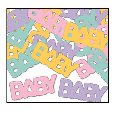 Baby Confetti Multi Color 1/2 Oz Pkg