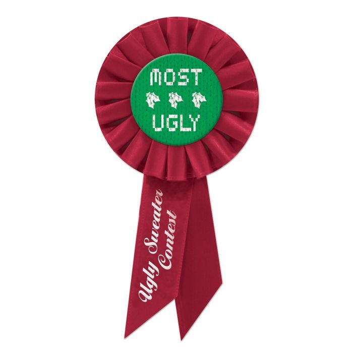 Award - Ugly Sweater Rosette