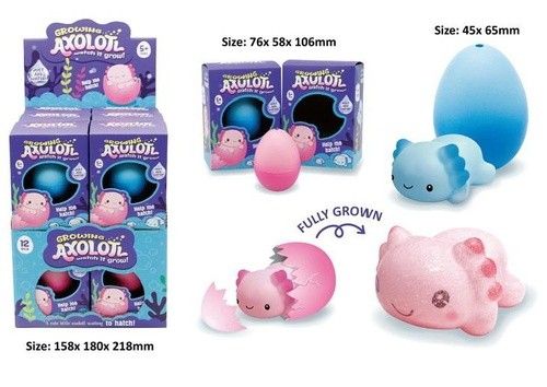 Growing Axolotl Deluxe - Single
