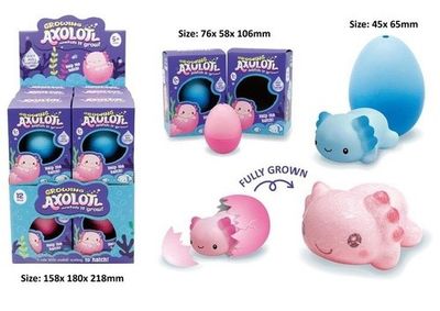 Growing Axolotl Deluxe - Single