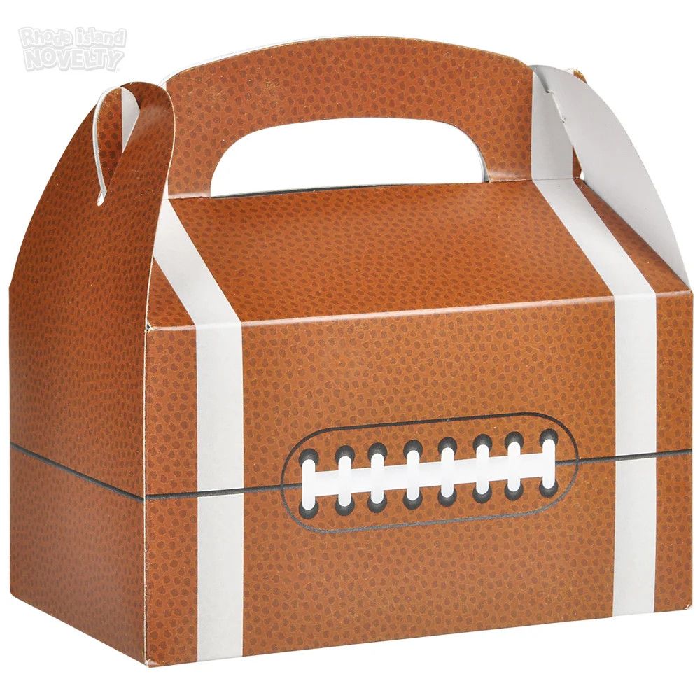 Treat Box Football 6.25&quot; - 12 Ct.