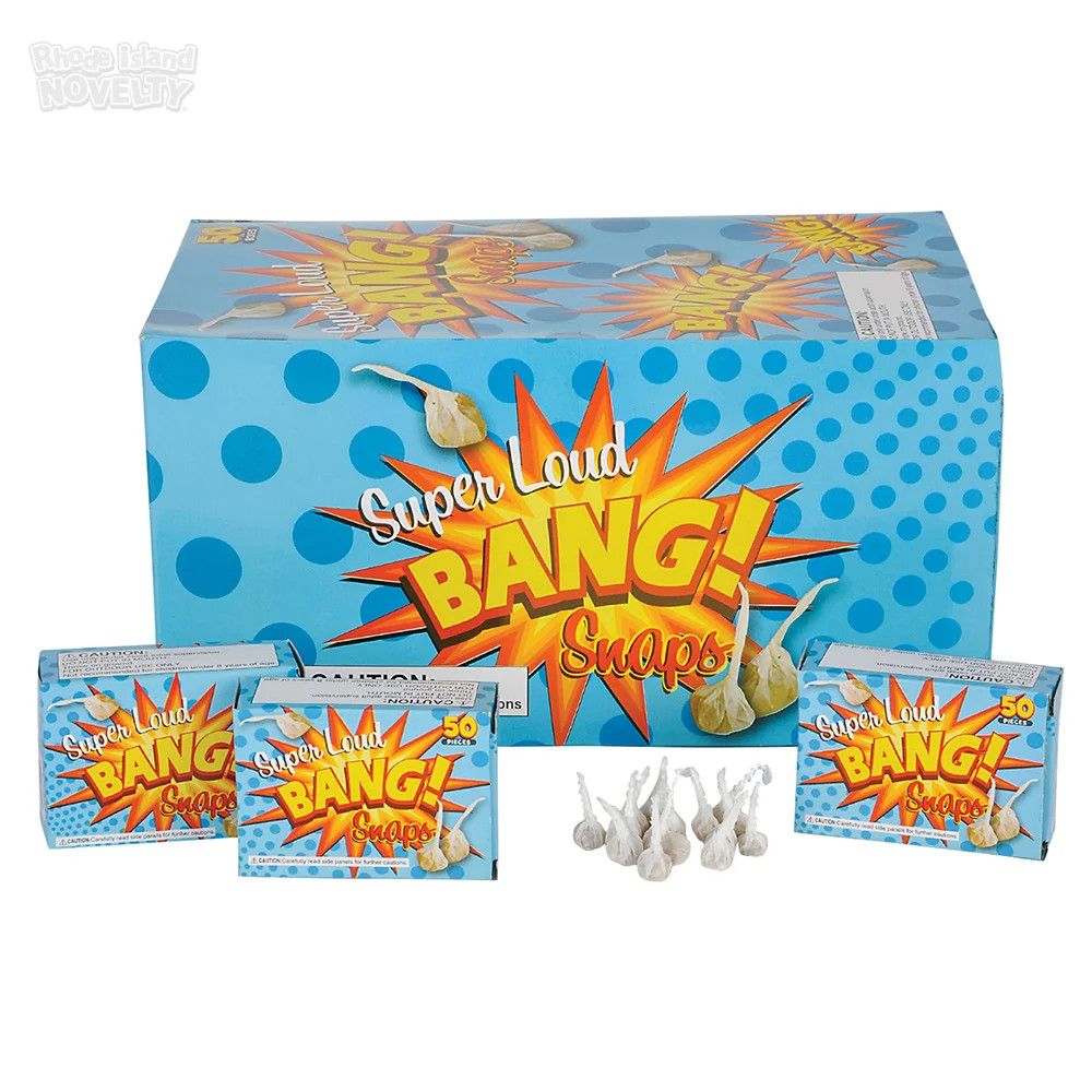 Super Loud Bang Snaps - 50 Ct Box