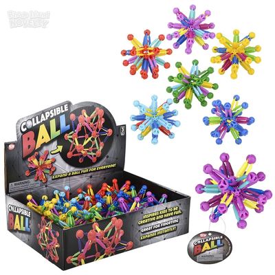 Mini Collapsible Ball 3&quot; - 12 Ct Box