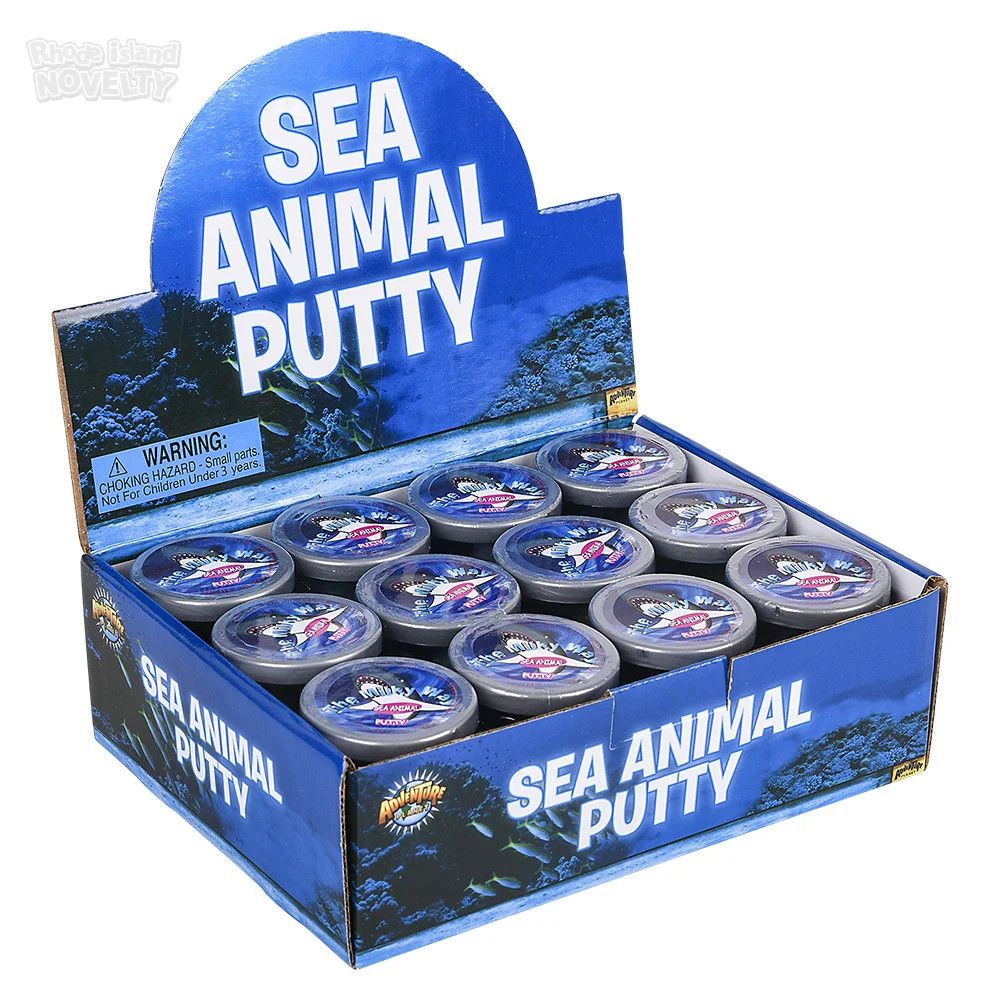 Sea Animal Putty  - 12 Ct Box