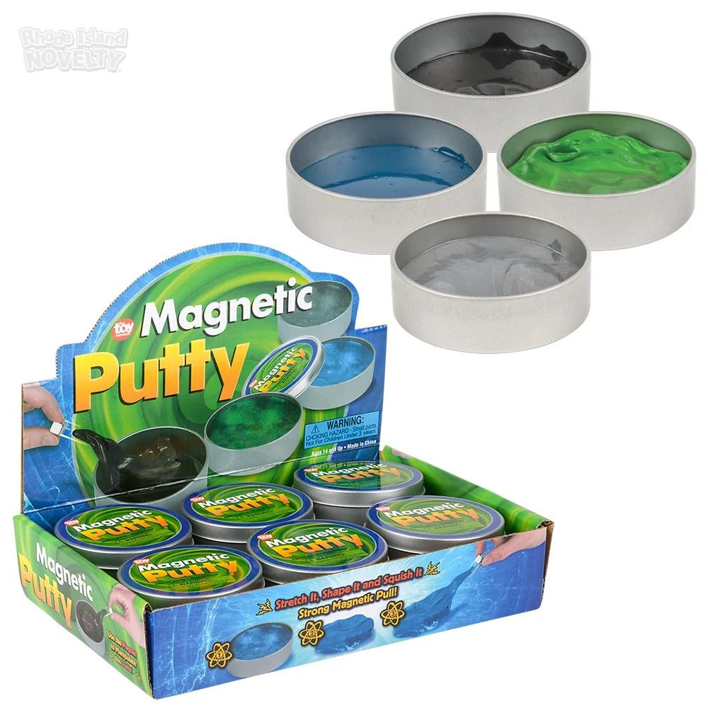 Magnetic Putty 3.5&quot; - 12 Ct Box