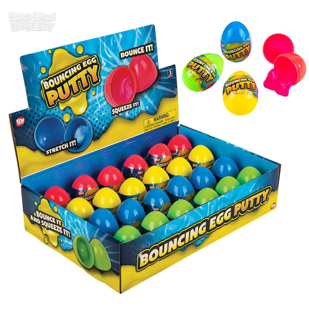 Bouncing Egg Putty - 24 Ct Box