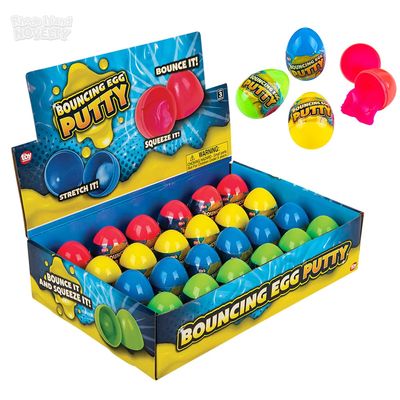 Bouncing Egg Putty - 24 Ct Box