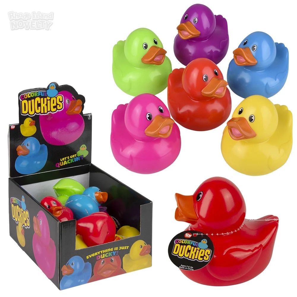 Rubber Ducks 3.5&quot; - 12 Ct. Box