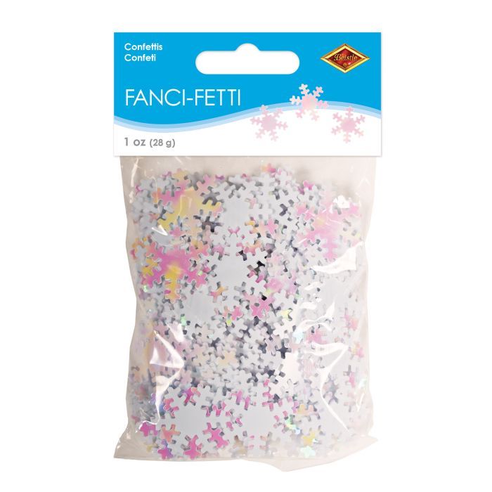 Opal Snowflakes Confetti - 1 oz Bag