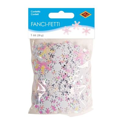 Opal Snowflakes Confetti - 1 oz Bag