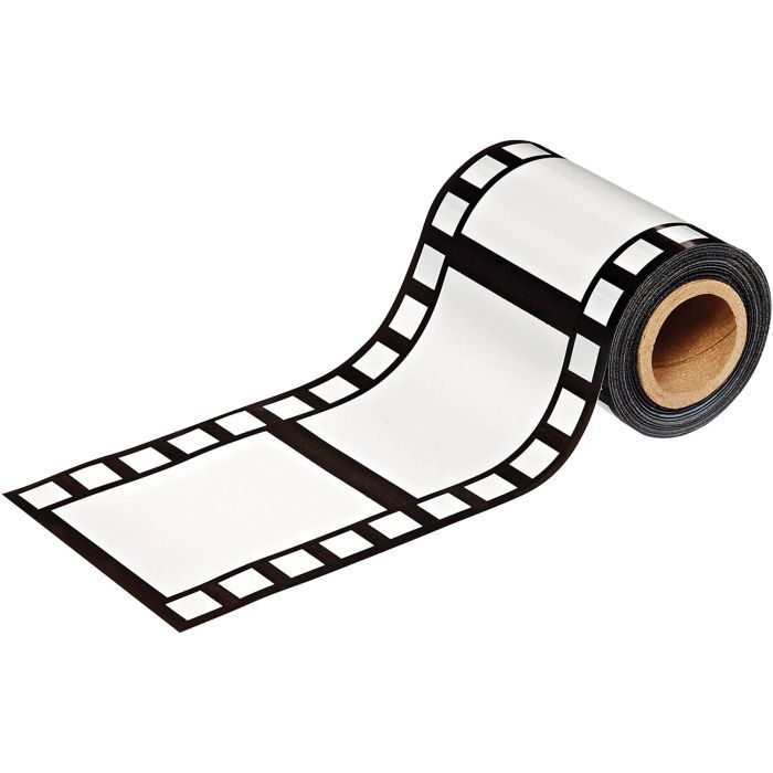 Filmstrip Poly Decorating Material 3&quot; x 50&#39;