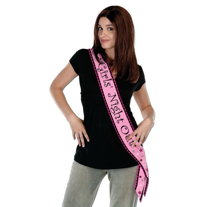 Girls Night Out - Satin Sash