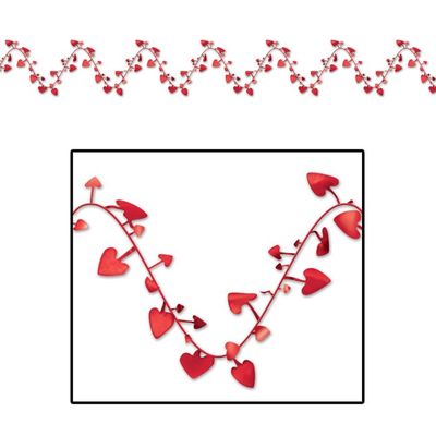 Gleam 'N Flex - Red Heart Garland 25'