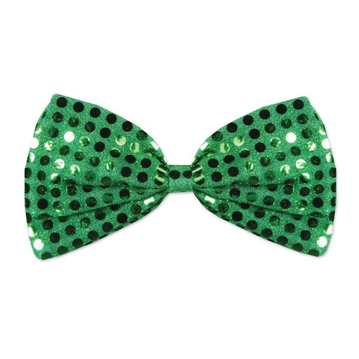 Glitz 'N Gleam - Green Bow Tie