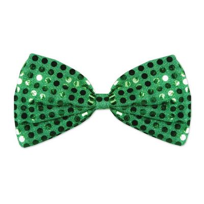 Glitz 'N Gleam - Green Bow Tie