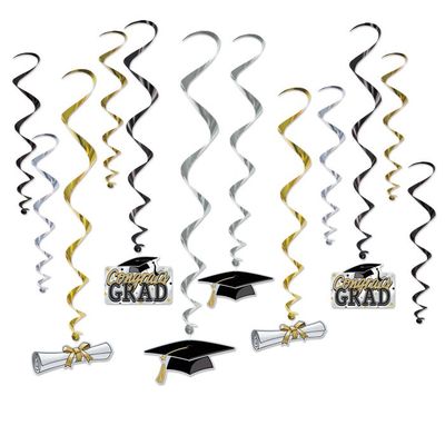 Graduation Whirls 12ct