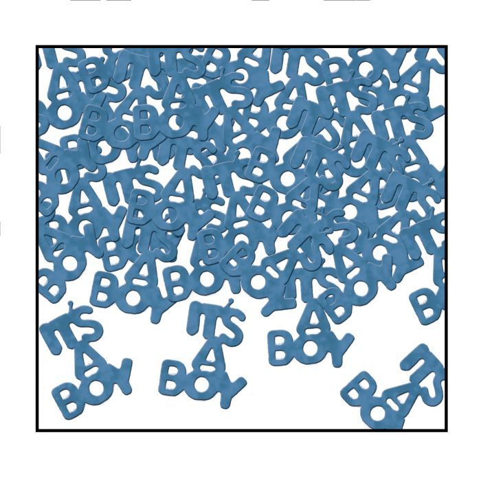 It&#39;s A Boy - Blue Confetti 1/2 Oz Pkg