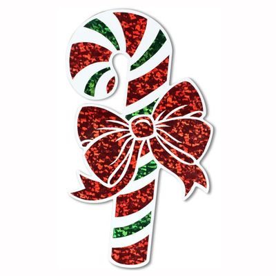 Prismatic 16&quot; Candy Cane Cutout