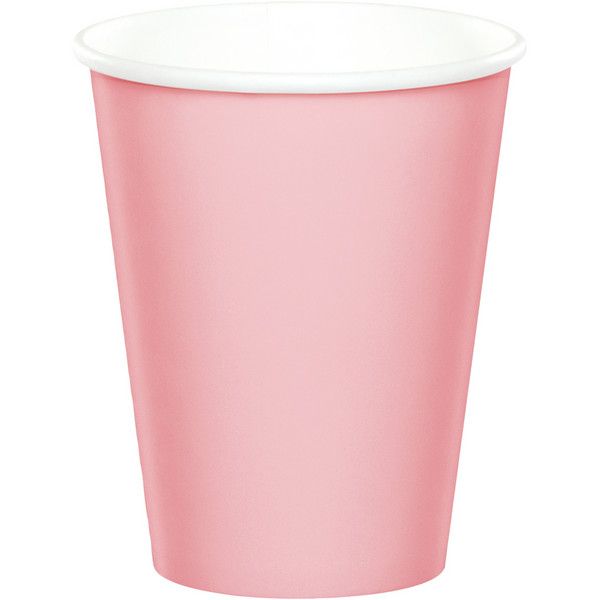 9 oz Paper Cup Classic Pink 24 Ct