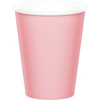 9 oz Paper Cup Classic Pink 24 Ct